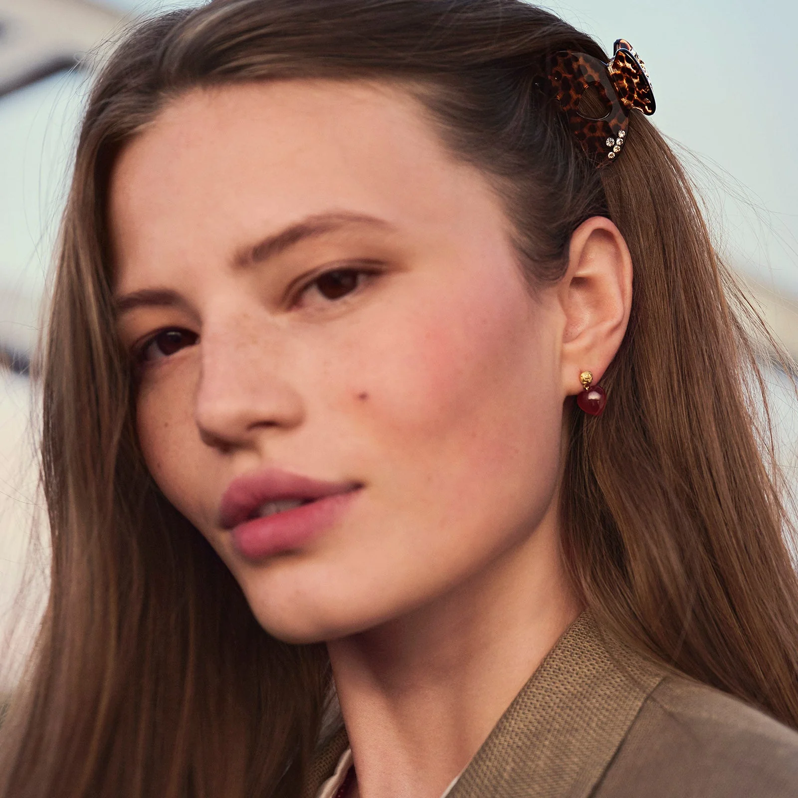 Cerys Hårklyper Leopard - Image 2
