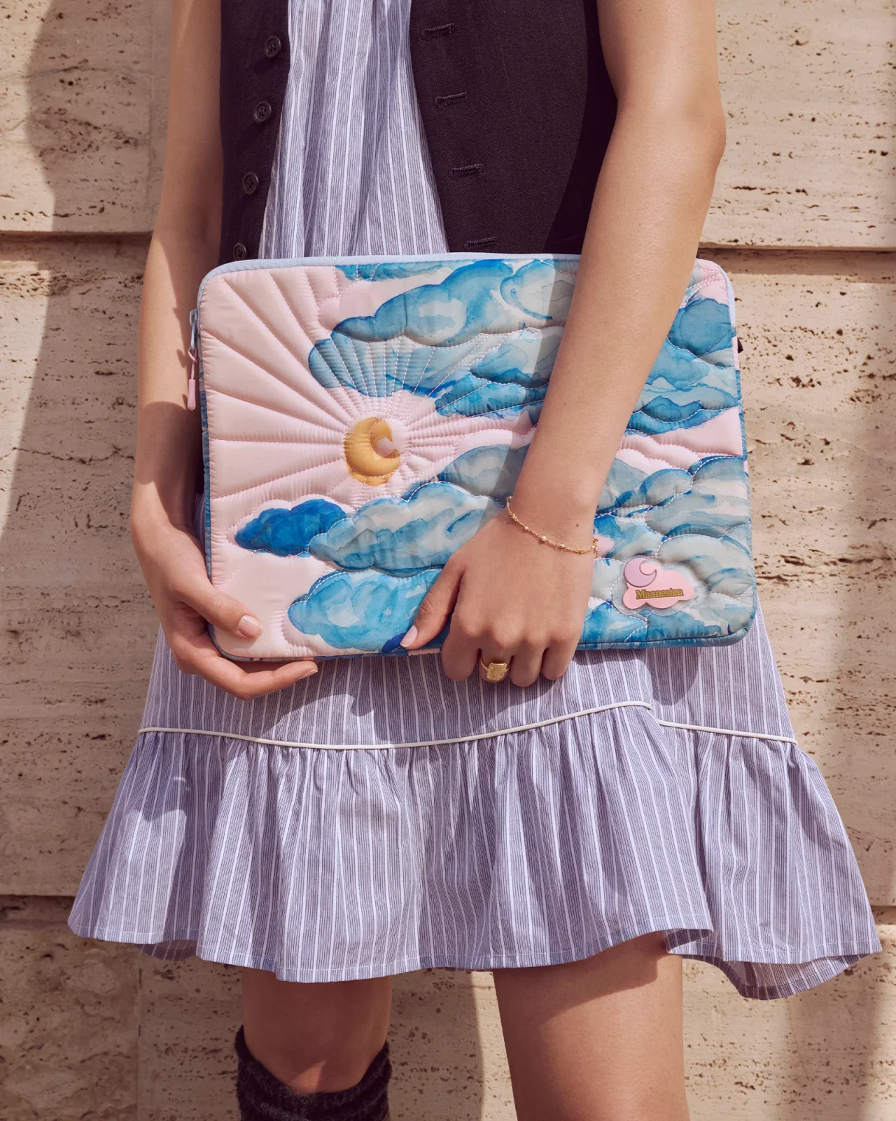 Computer Sleeve 13" Moonshine Rose - Image 2