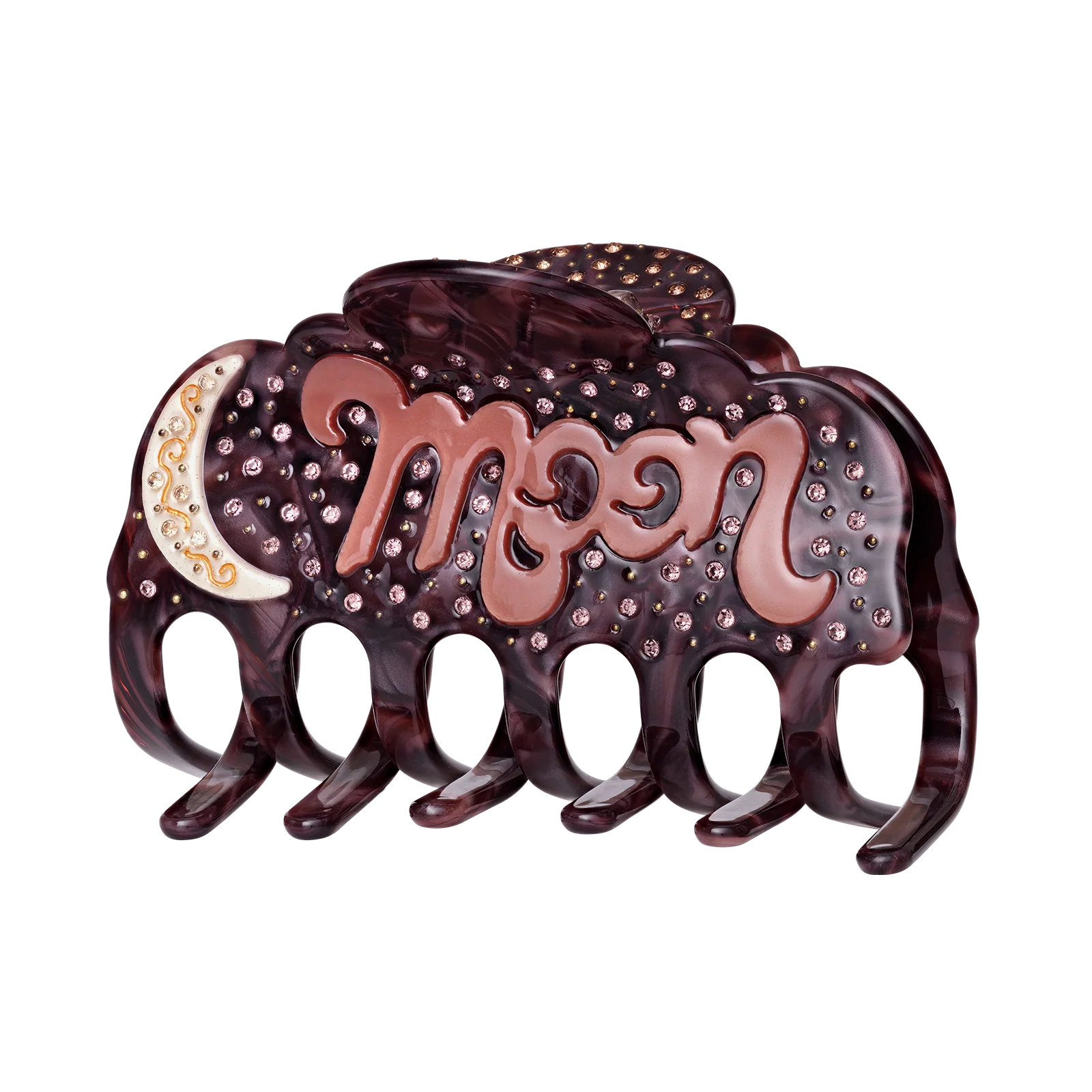 Cosmo Hair Claw Plum