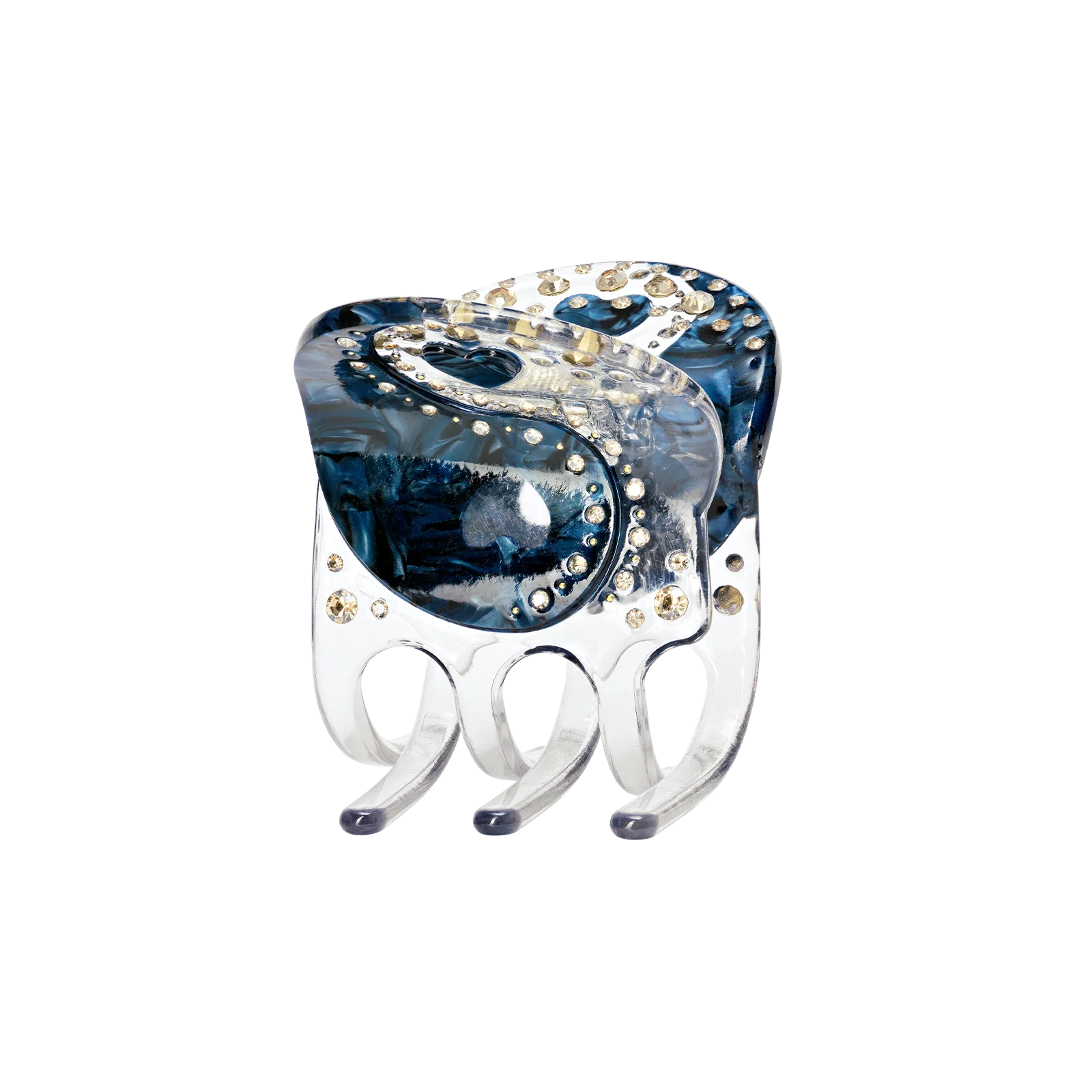 Despina Hair Claw Clear Sky
