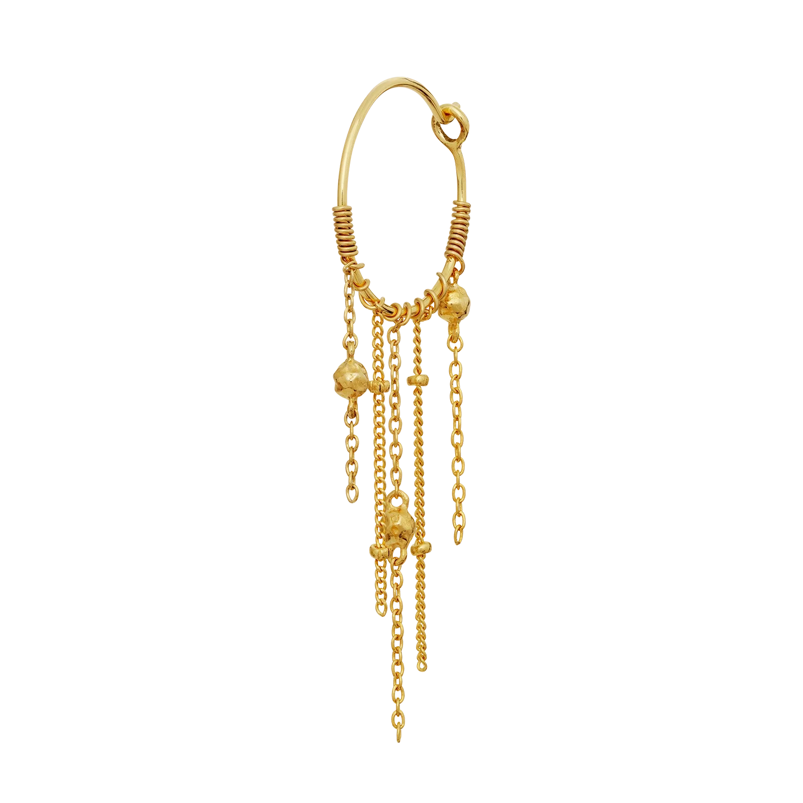 Dripping Gold Single øredobb