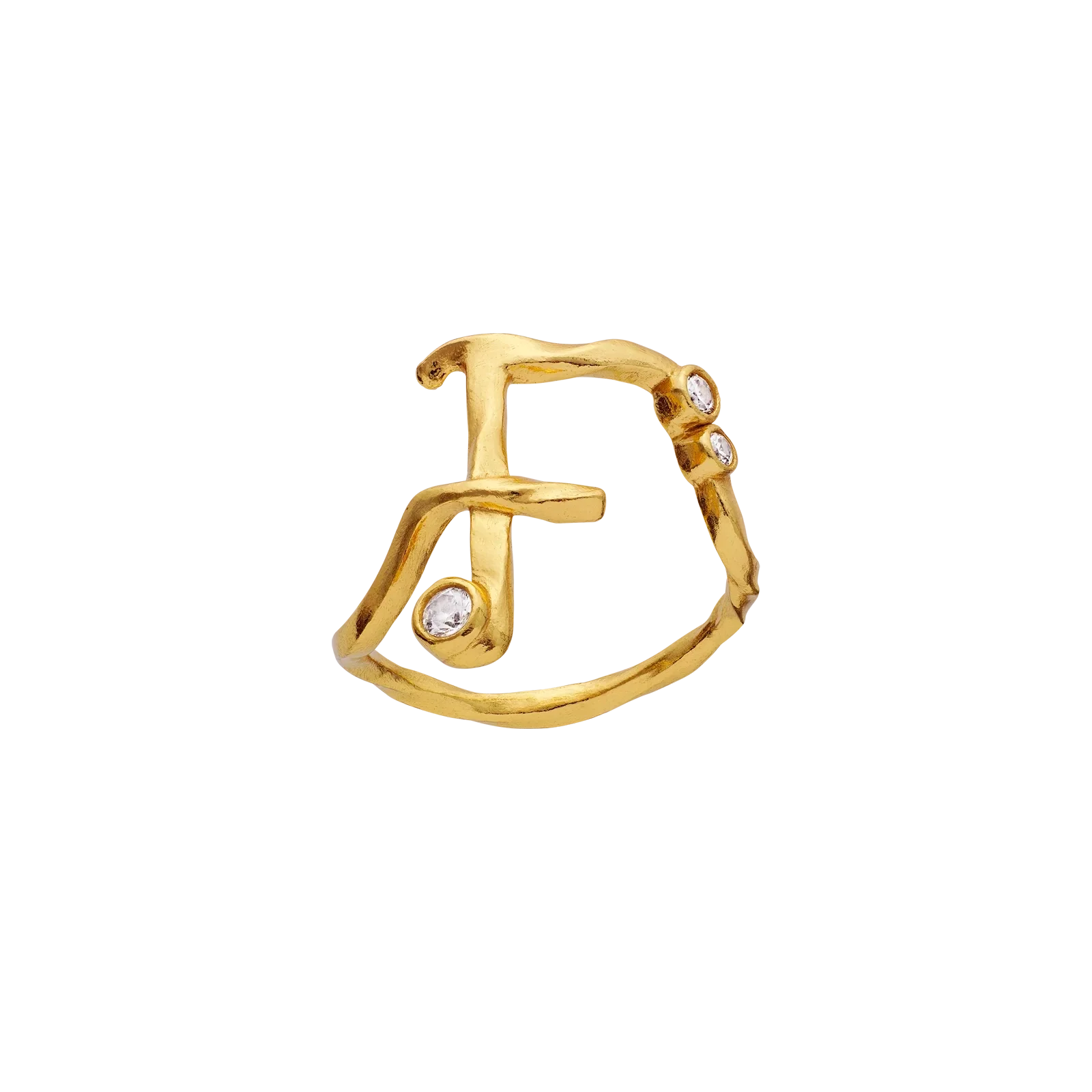 F Alfabet Ring