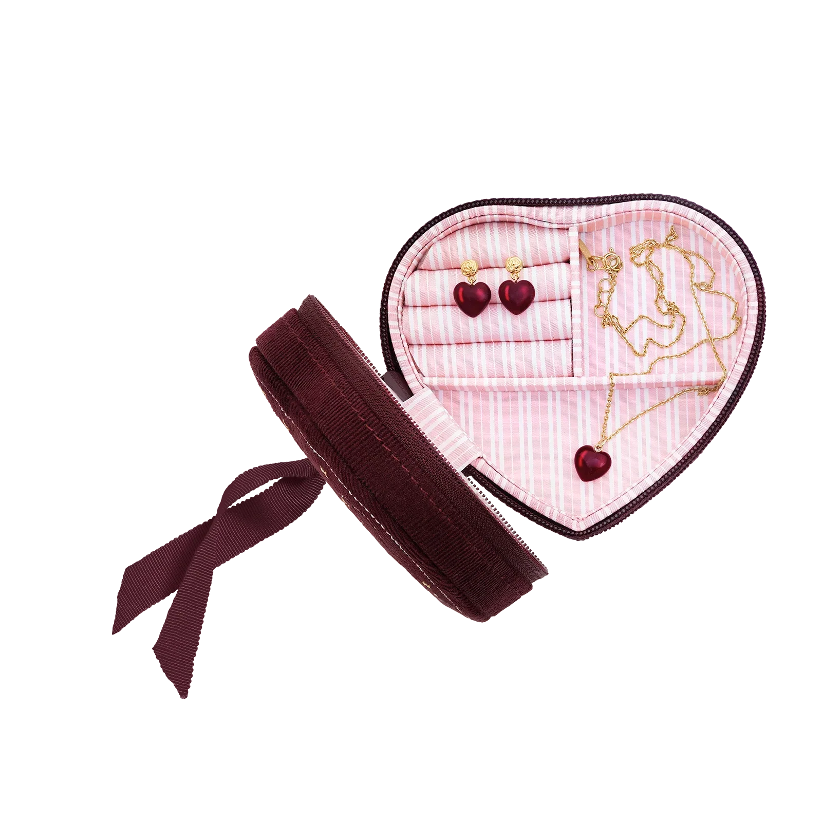 Hjerteboks Maroon - Image 4
