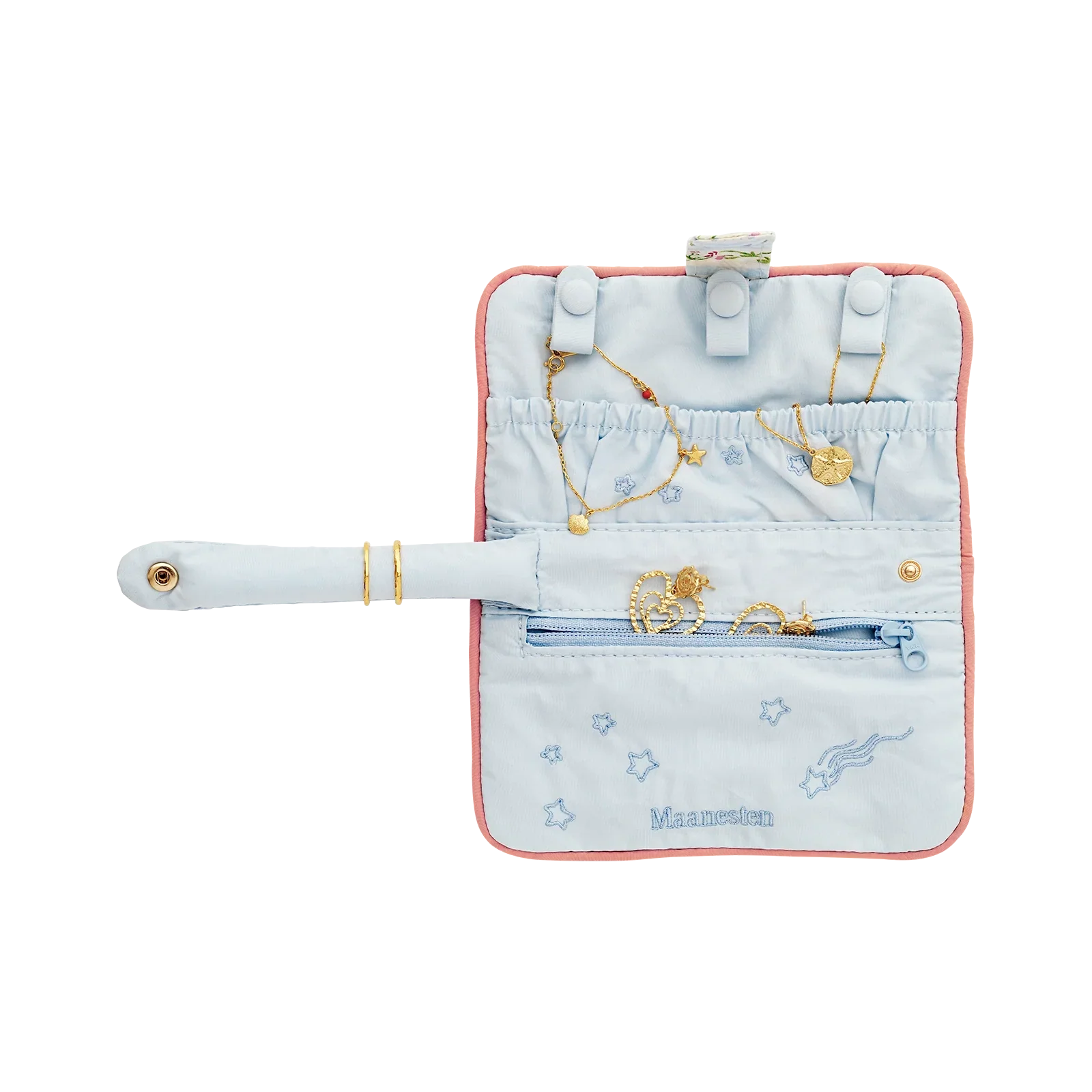 Smykkeclutch Summer Stripes Blue - Image 3