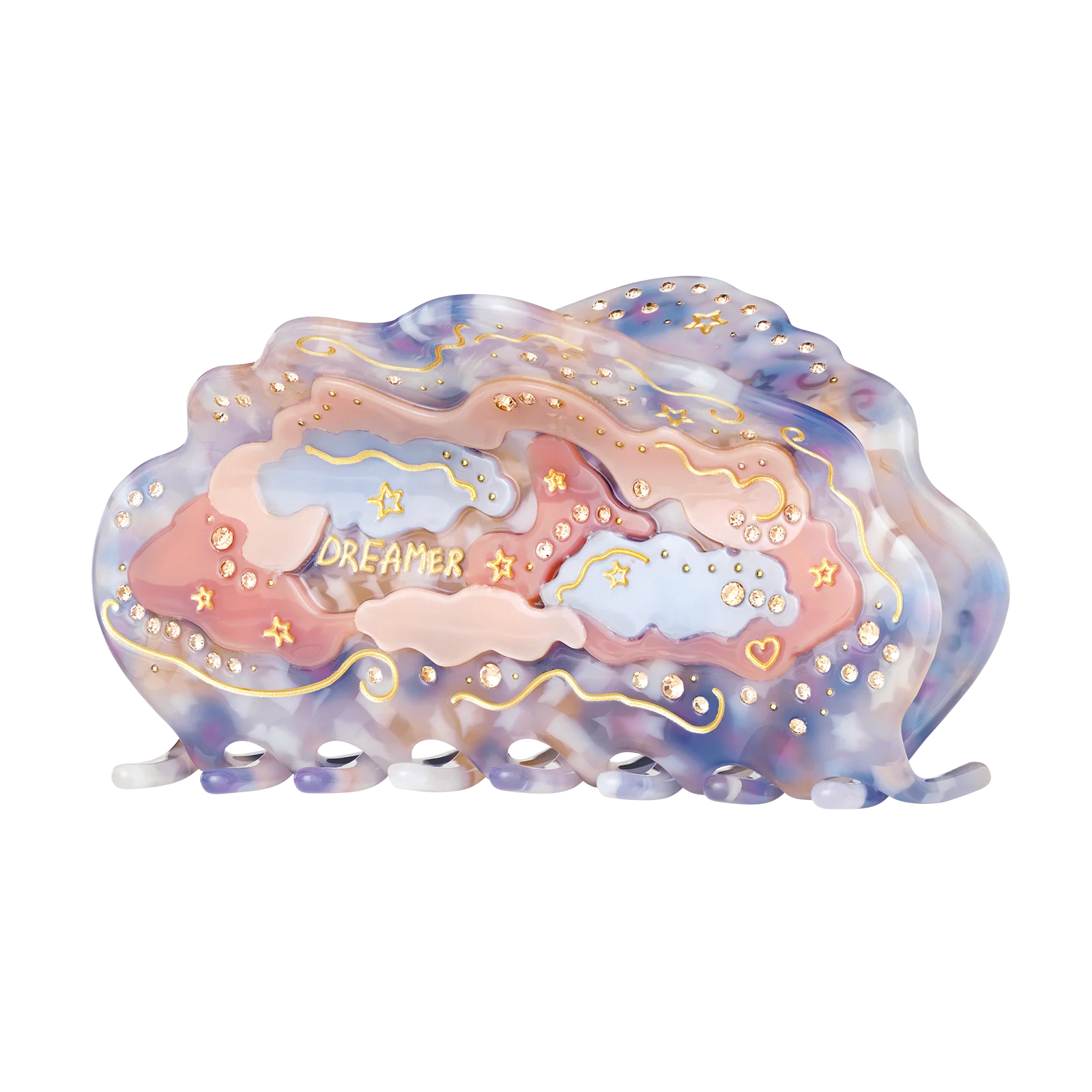 Magic Mist Hair Claw Illusion Blue