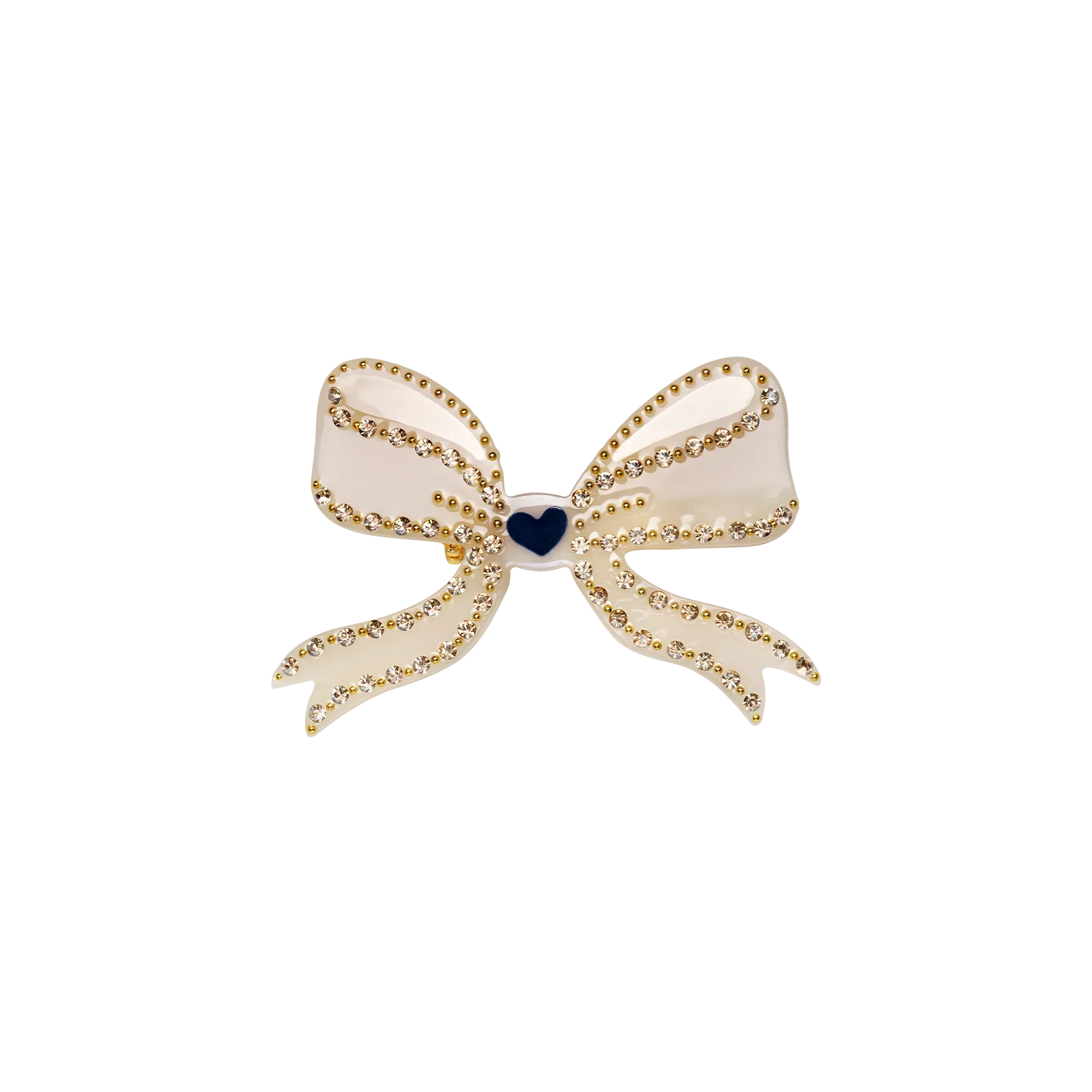 Memoru Brooch Cream