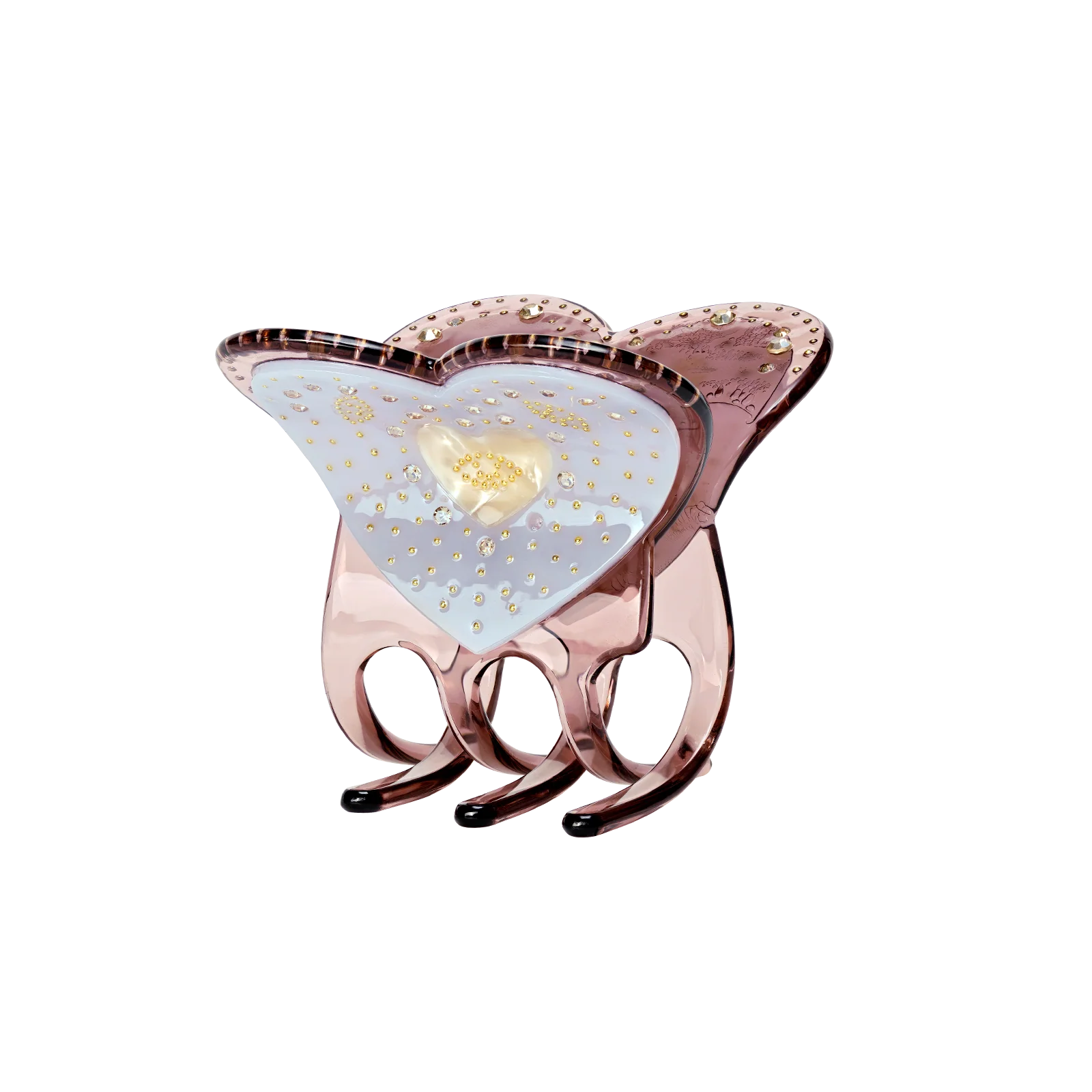 Milena Hair Claw Magenta