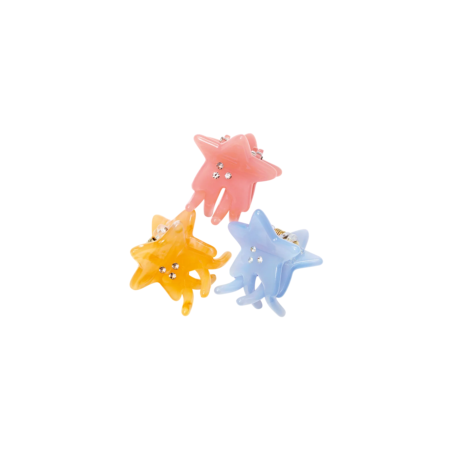 Mini Stars Hair Claw Golden Hour - Image 2