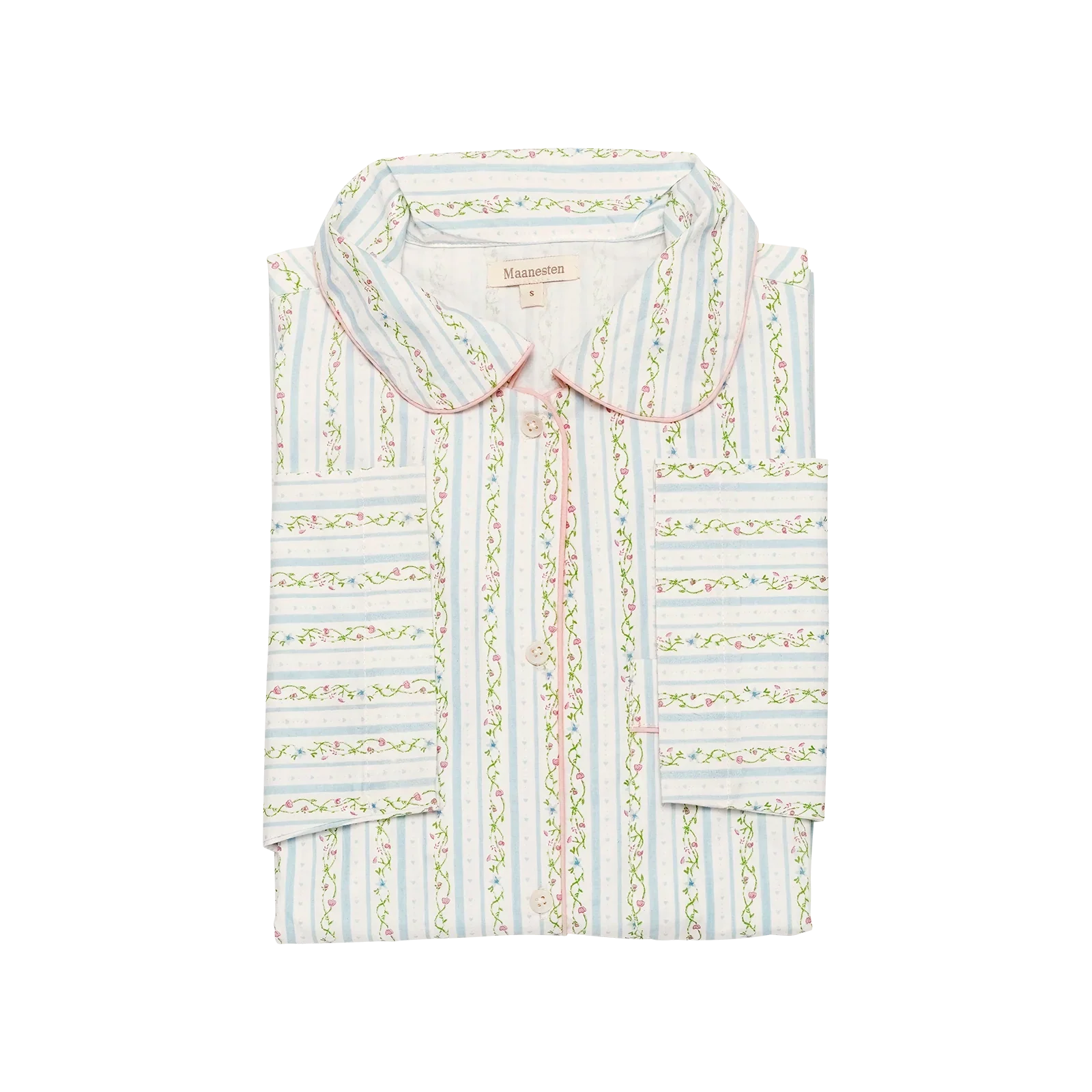 Moe Skjorte Summer Stripe Blue - Image 3