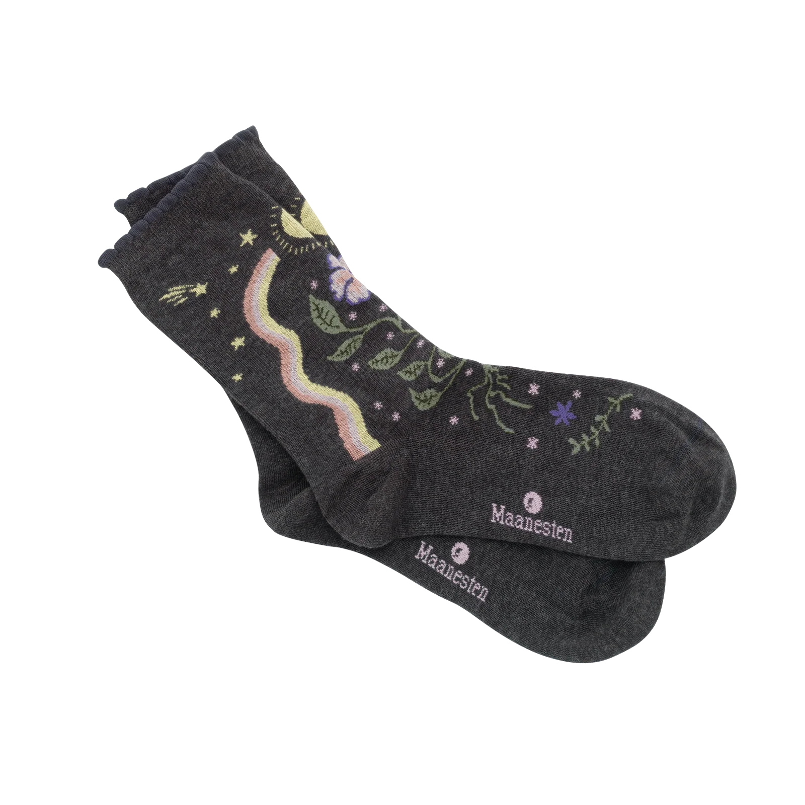 Moondance Socks Grey - Image 3