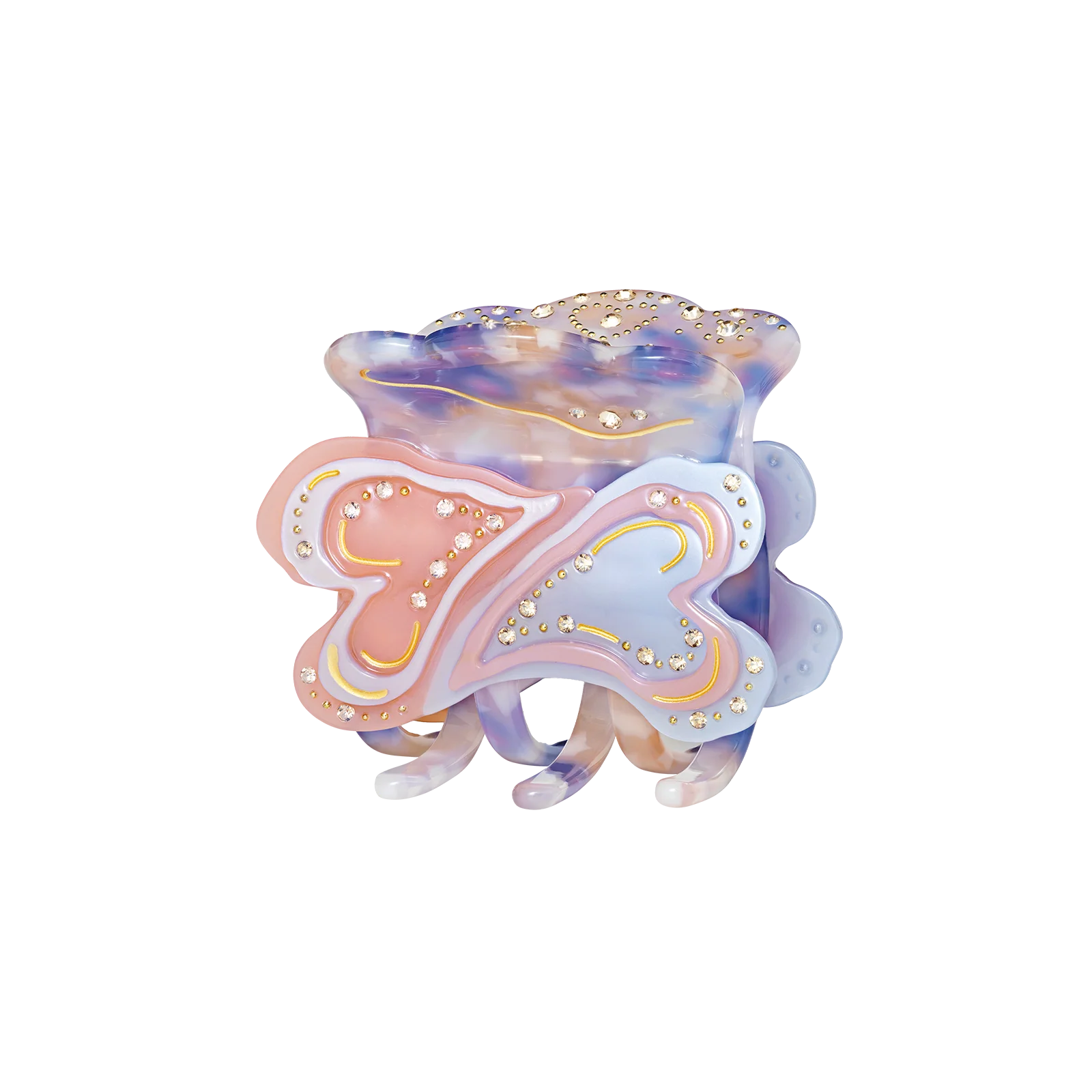 Ophie Hair Claw Illusion Blue - Image 2