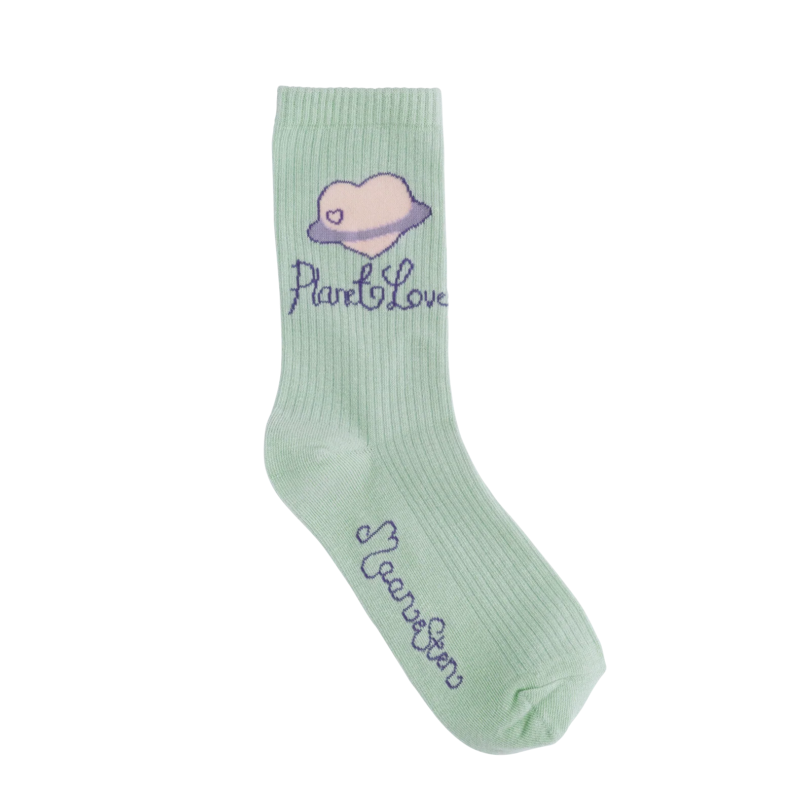 Planet Love Socks Dusty Green