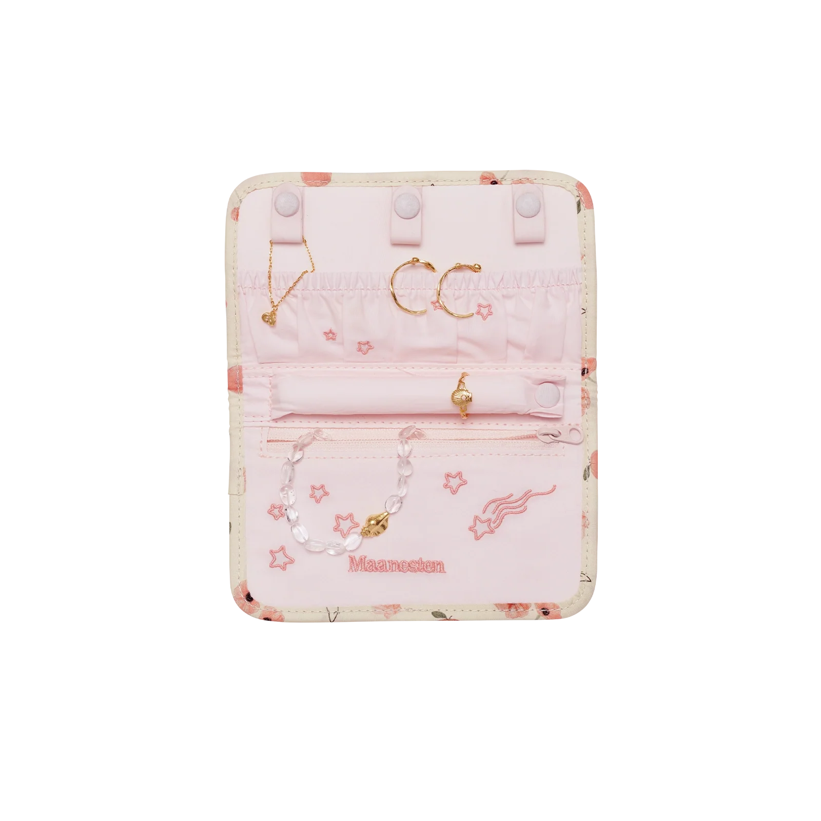 Smykke Clutch Roses and Shells - Image 4