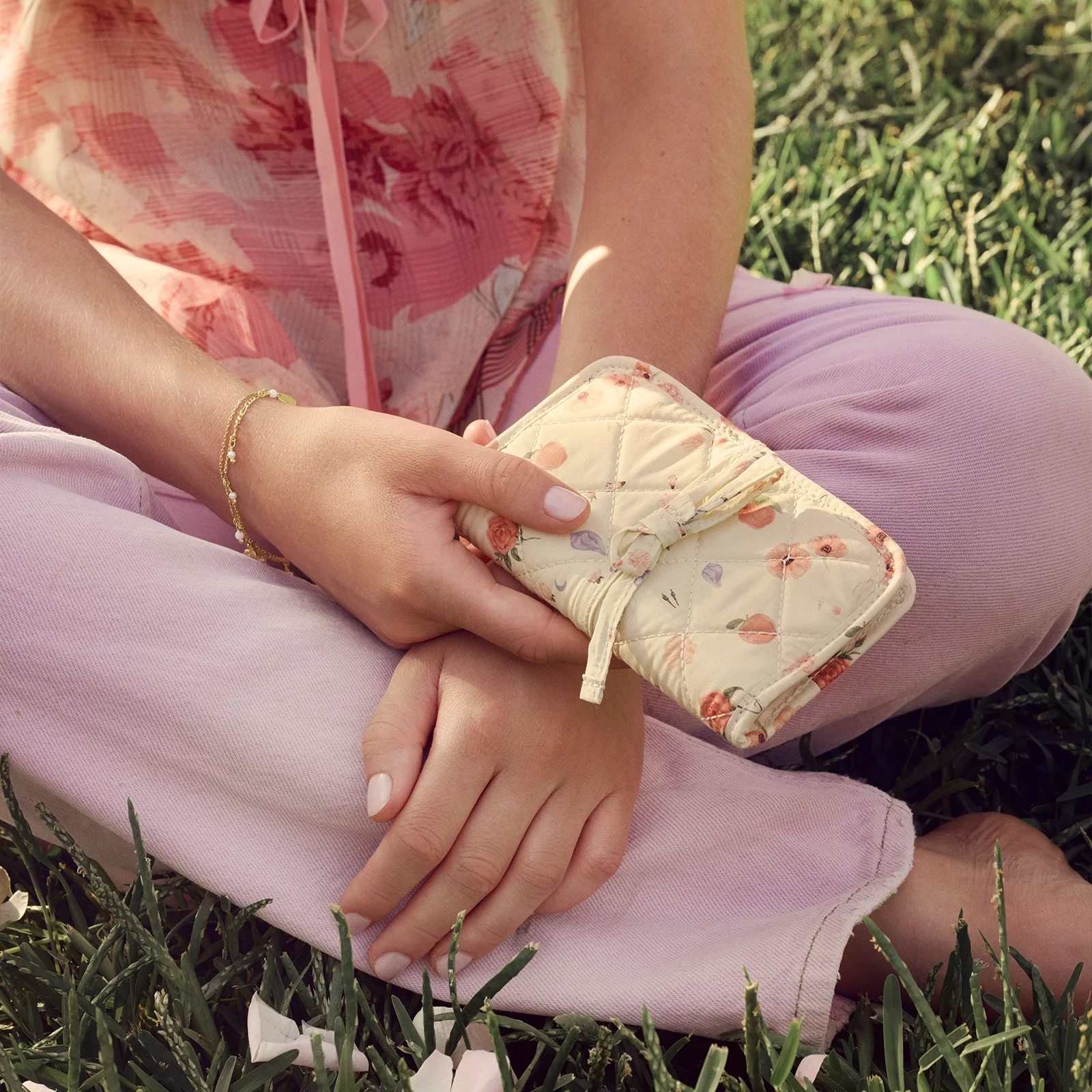 Smykke Clutch Roses and Shells - Image 6