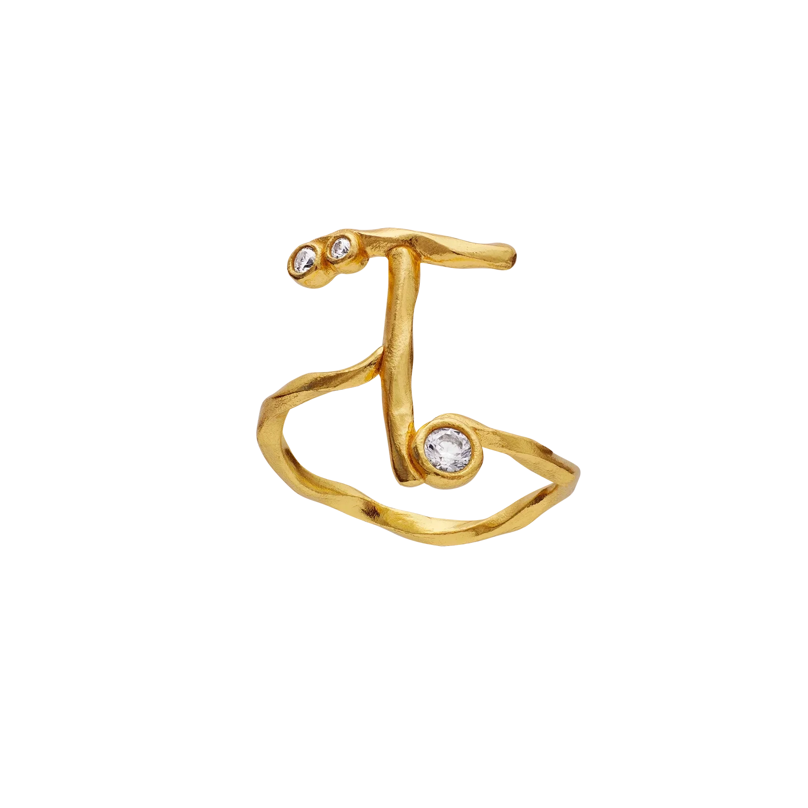 T Alfabet Ring