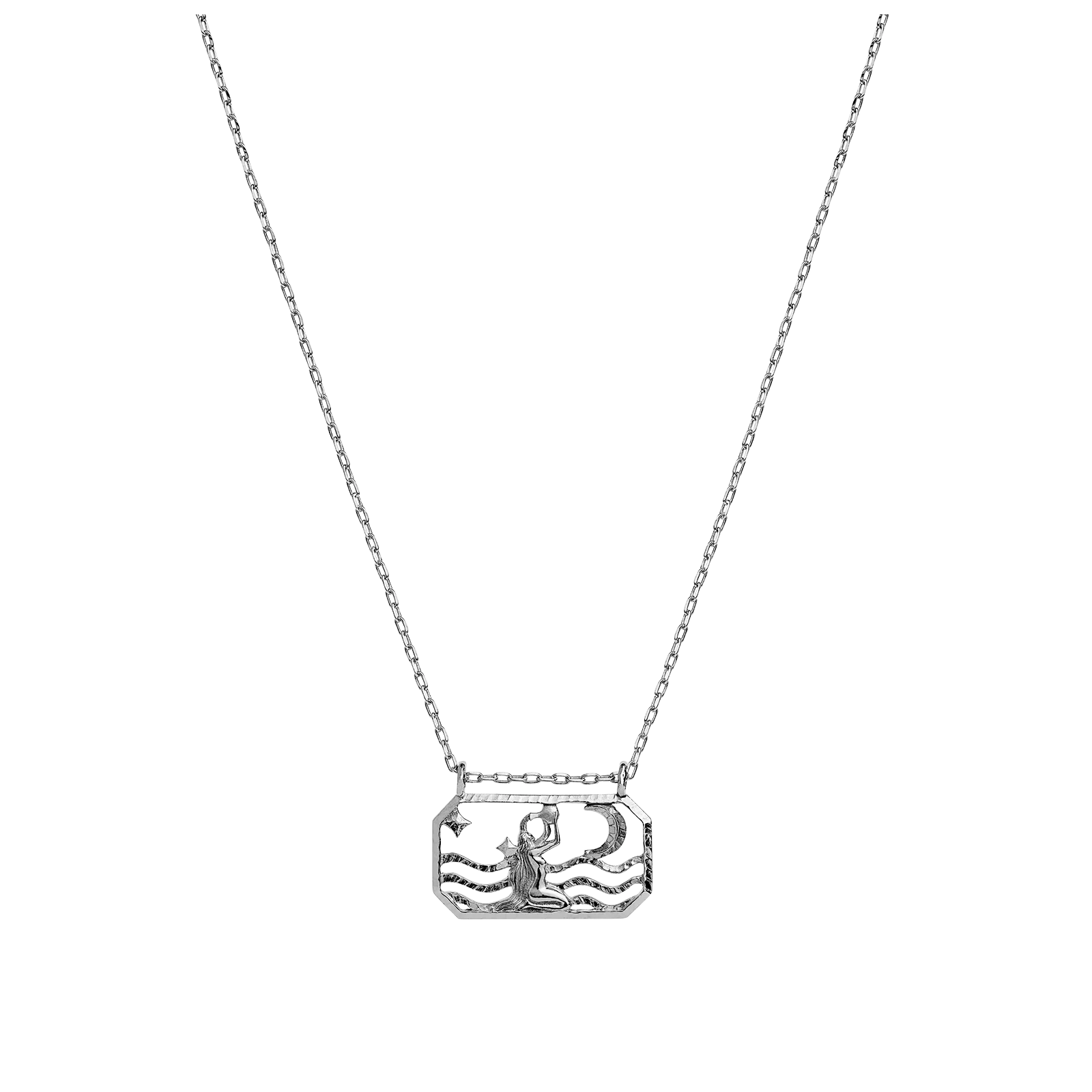 Zodiac Aquarius Necklace 20. Jan - 18. Feb