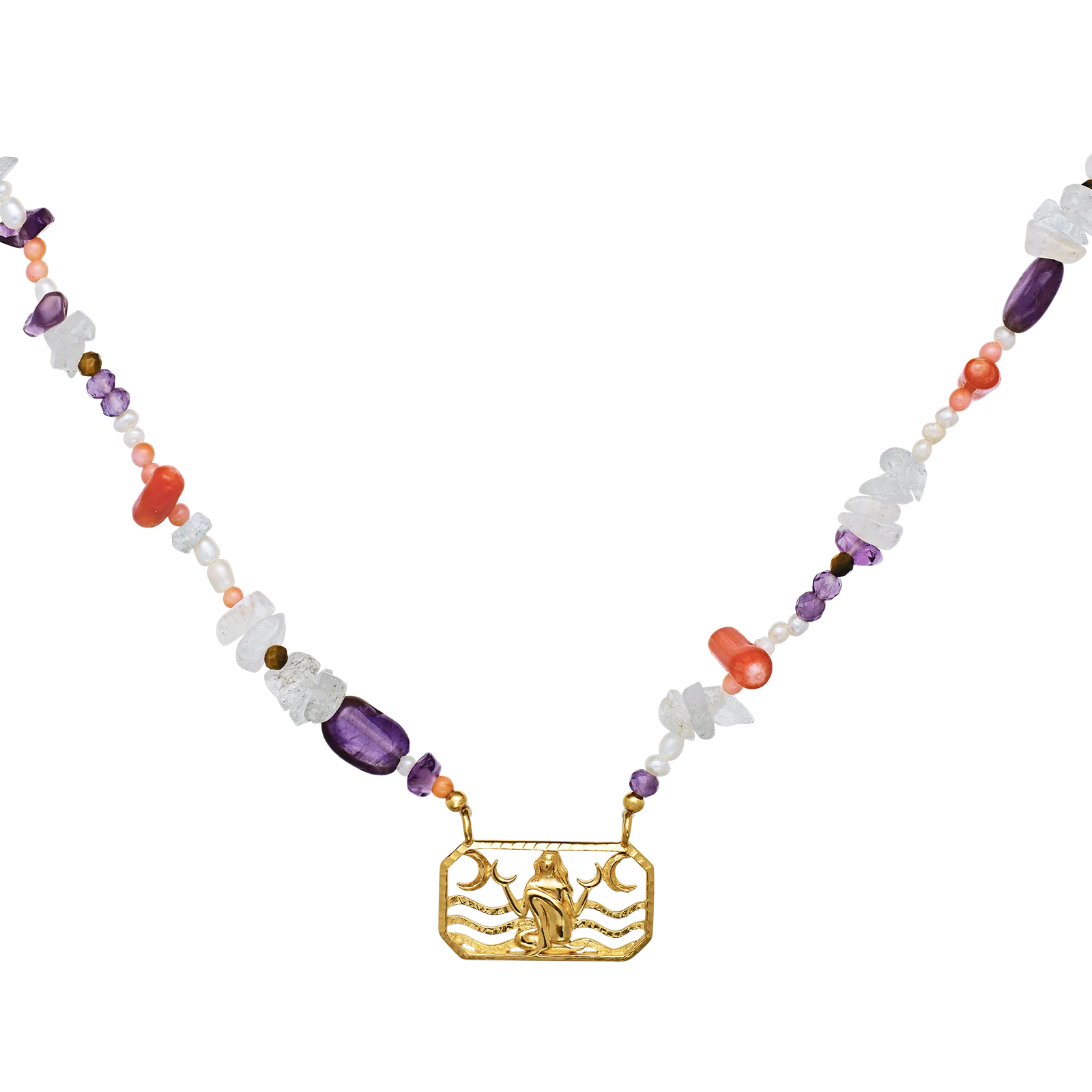 Zodiac Water Cancer Necklace - Image 3